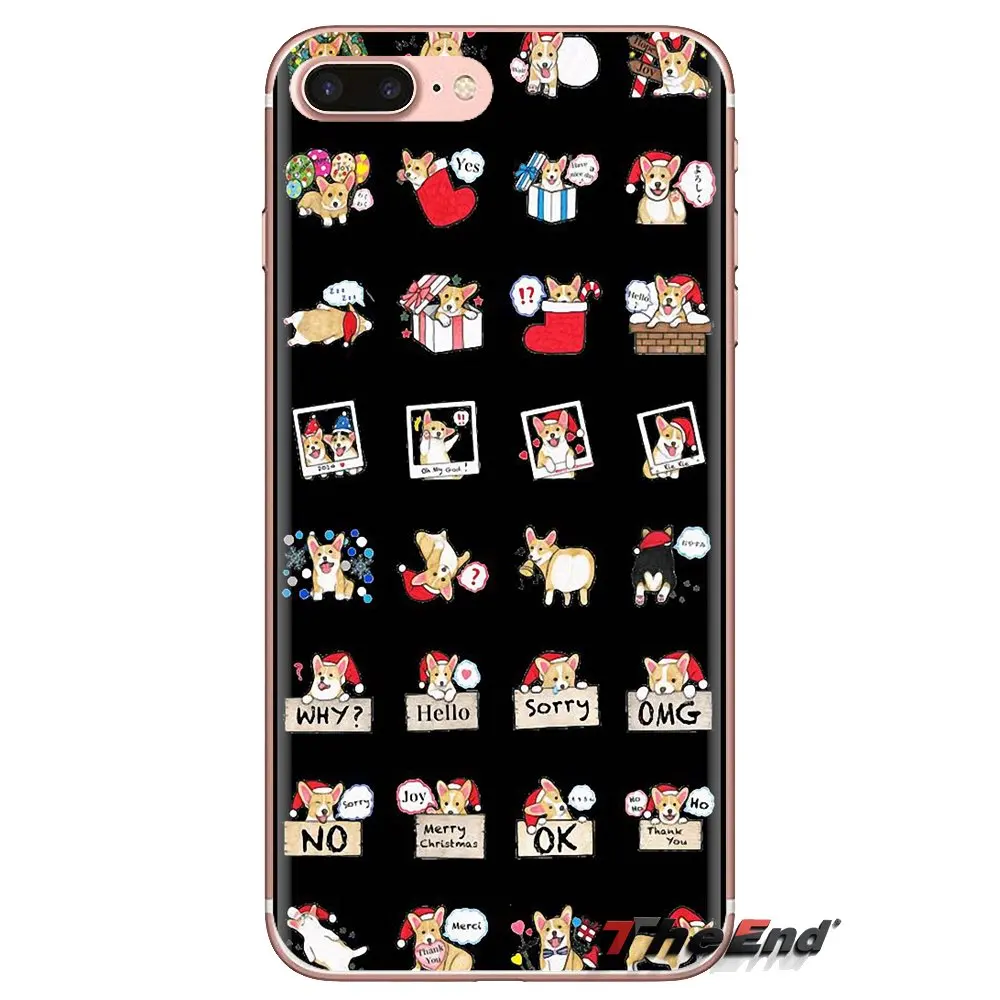 Прозрачные чехлы из ТПУ для iPod Touch Apple iPhone 4 4S 5 5S SE 5C 6 6S 7 8 X XR XS Plus MAX Pembroke Welsh Corgi Dog puppy |