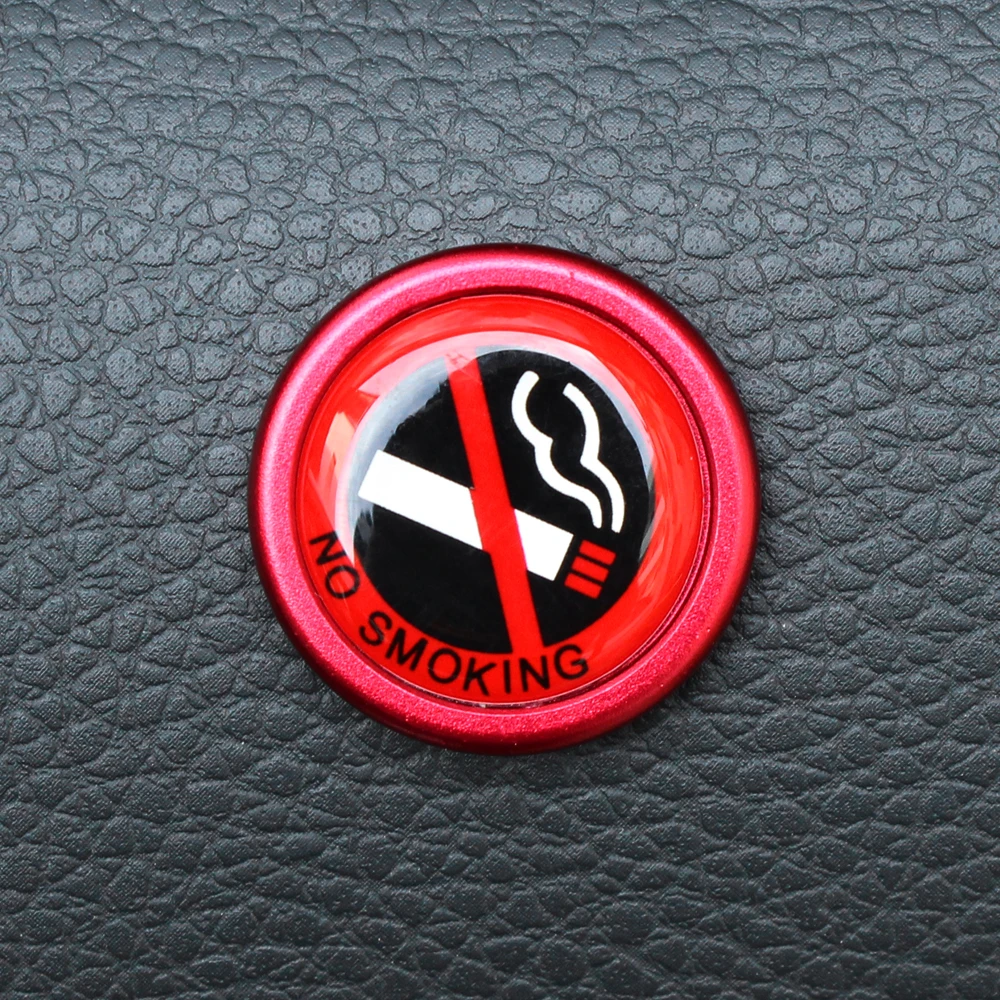 Хит продаж Тюнинг автомобилей Логотип No smoking для Peugeot 206 207 208 2008 3008 301 307 308 405 406 407 408