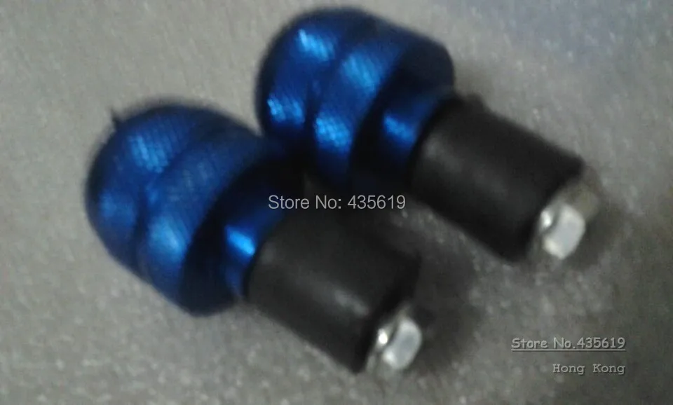 Синий 7/8 &quotCNC ручной конец стержня YZF R1 R6 600 1000 Fazer XJR 1200 1300 400|r1 windscreen|r1 decalshandle cup |
