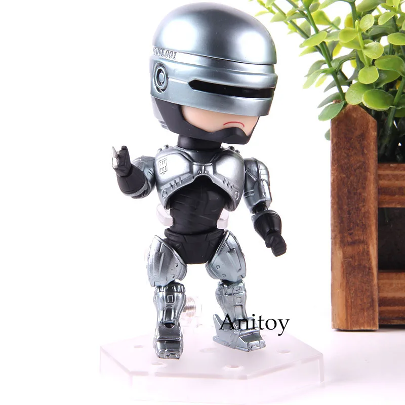 Q версия RoboCop фигурка 1987- игрушки с вишней RoboCop ПВХ Коллекция Модель игрушки подарок на день рождения 12 см