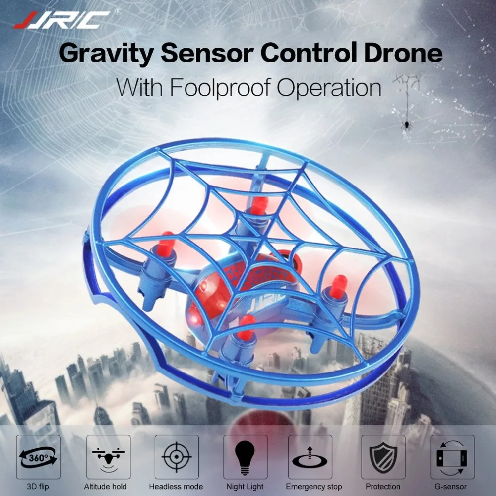 JJR/C H64 удержания высоты G-sensor голосовые подсказки паук мини дрона с дистанционным