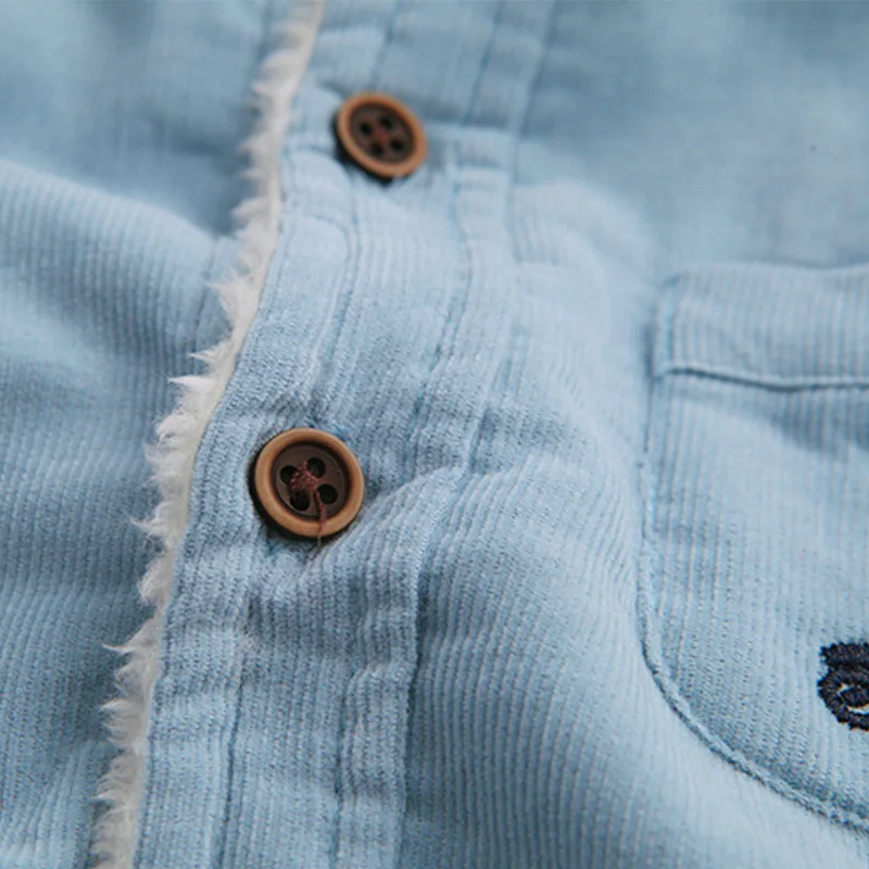 1 6 лет толстая рубашка для младенца мальчика осень зима детские топики