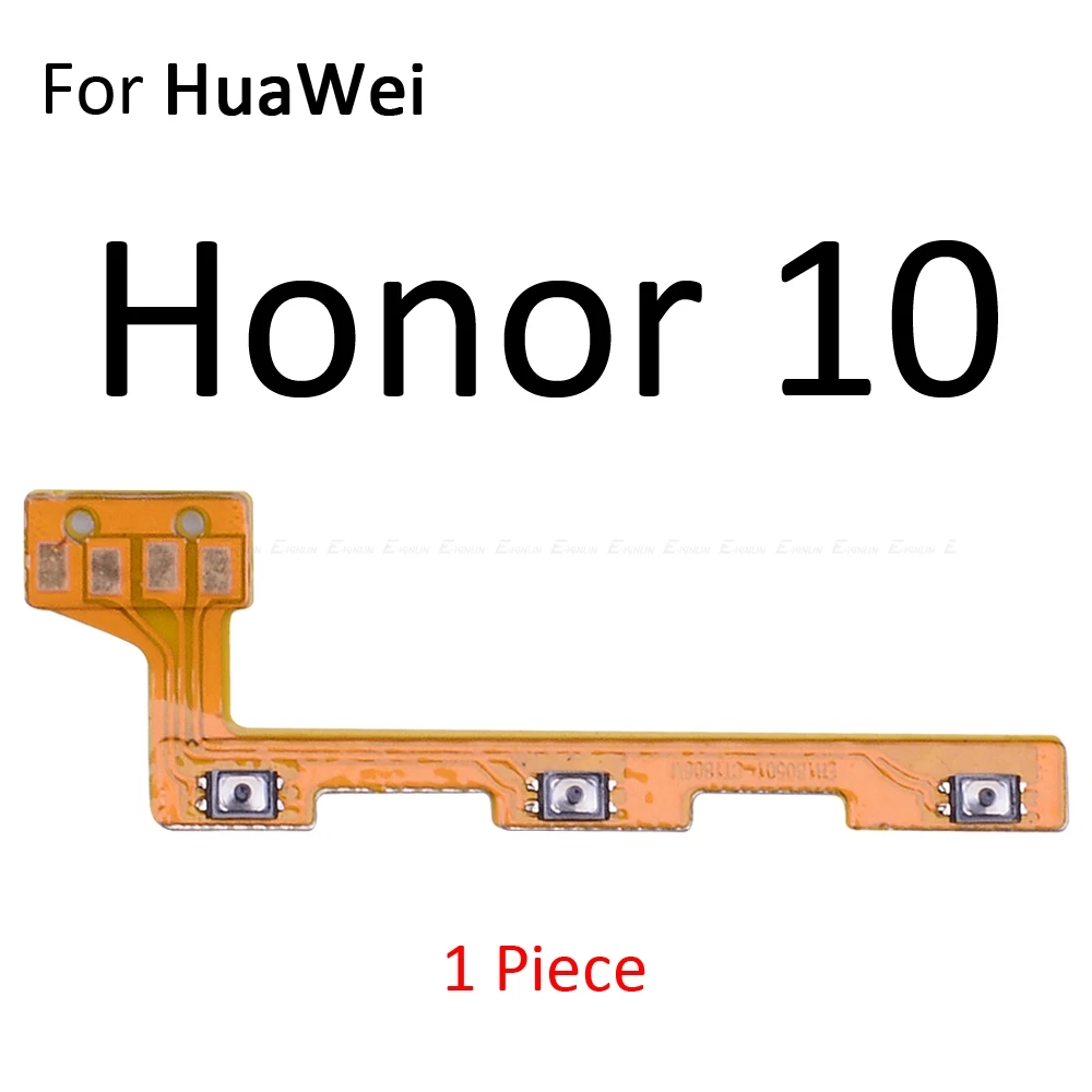 Гибкий кабель с кнопкой включения и выключения звука для HuaWei Honor View 20 Note 10 9 9i 8C 8X Max