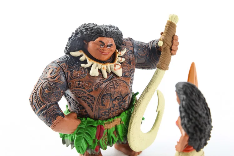 Мини куклы из ПВХ 20 компл./лот Моана 2016 игрушки фильма аниме Maui Tamatoa Tui Tala Hei Pua