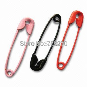 Защитные штырьки 3 # 45 мм яркие цвета Модные цветные безопасные 4 5 см стандартные