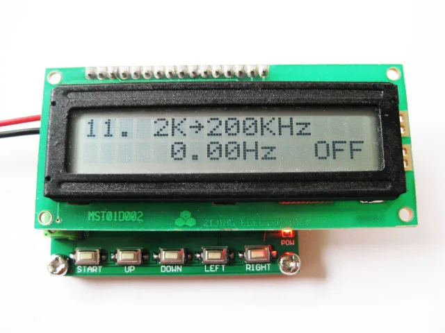 Free Shipping! DDS Signal Generator Function generator 0.1hz ~ 100khz + frequency meter | Электронные компоненты и