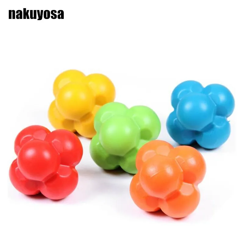 Чувствительный мяч для тренировки шестиугольный реакции теннисный бадминтон