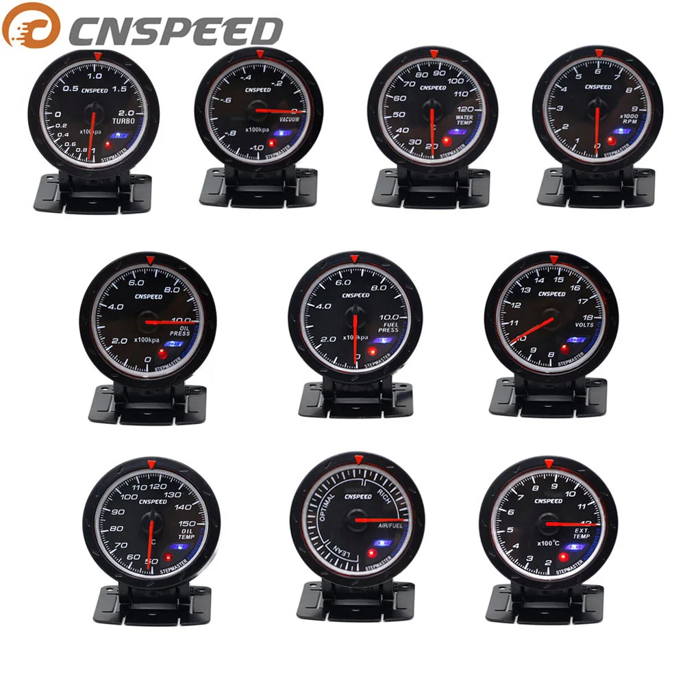 CNSPEED 60 мм Датчик температуры воды вольтметр датчик температуры масла манометр турбо датчик давления масла