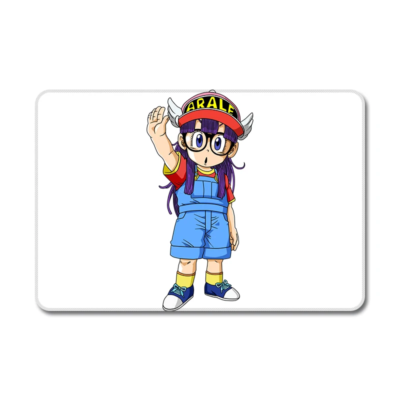 Dr. Slump мультфильм девушка японского аниме крутой дизайн природа резиновый стол
