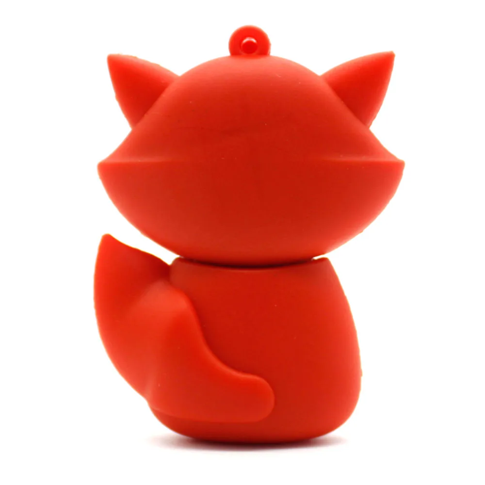 Мультфильм USB флеш накопитель с изображением лисенка флэш 32 ГБ 128 м 4 8 оперативной