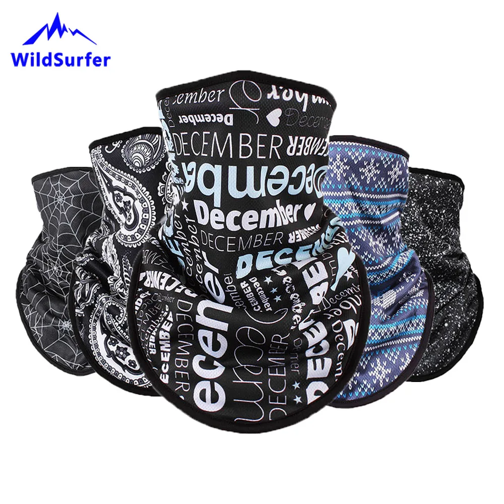 WildSurfer Лыжная маска Балаклава сноуборд Мотоцикл зимняя теплая спортивная для