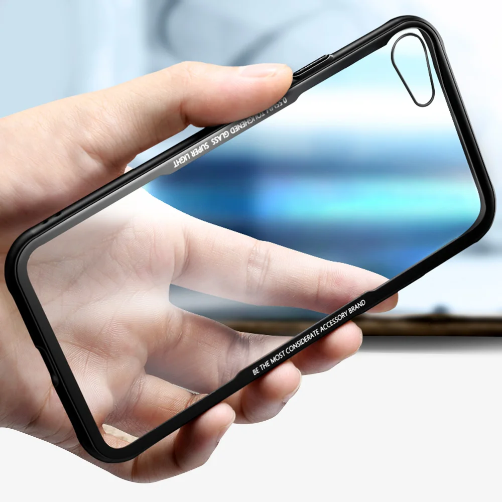 Роскошный чехол для телефона OLAF из стекла на заднюю панель iphone 8 7 6 6s Plus X
