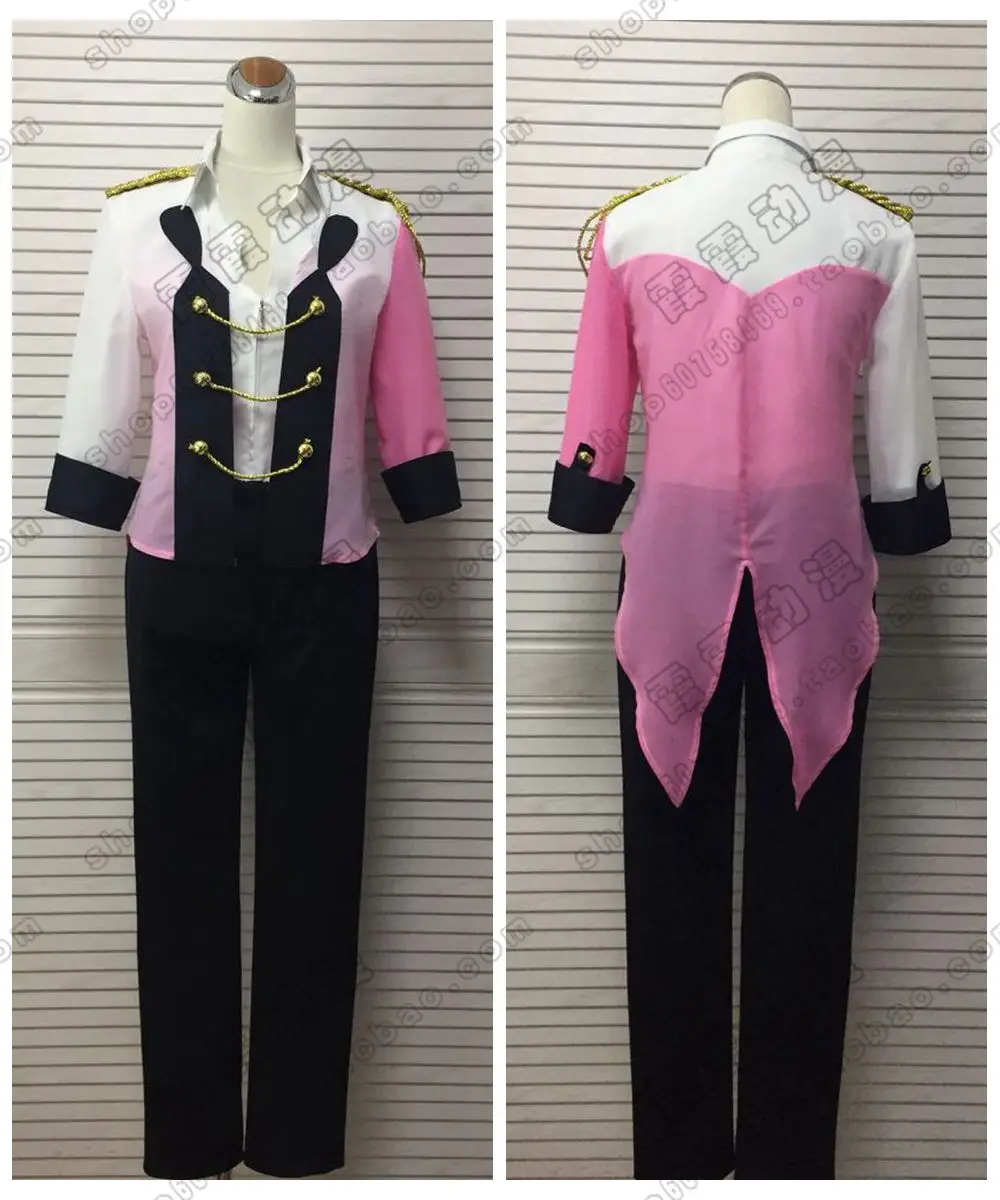 Новый Юрий! Костюм для косплея на льду Виктора никифоро розовая униформа наряд