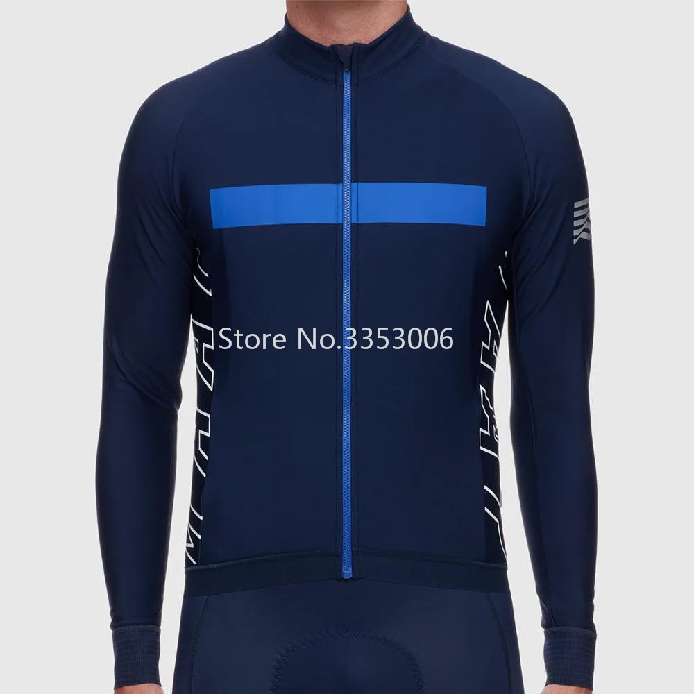 pic color Pro Team Racing fit велосипедная Джерси Зимняя с длинным рукавом Теплая Флисовая велосипедная куртка Maillot ciclismo invierno высококачественные майки - Цвет: pic color
