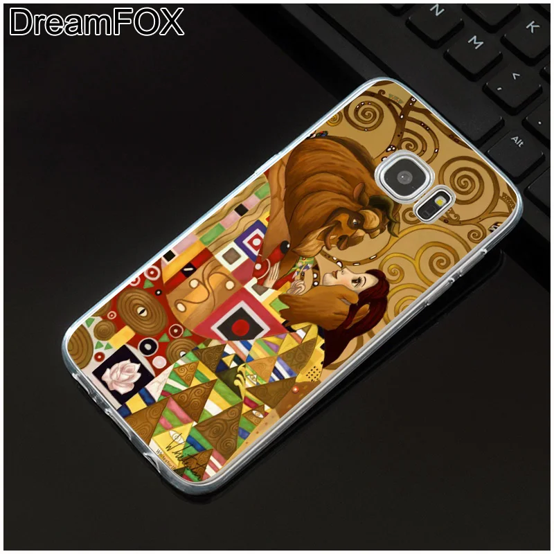 DREAMFOX M152 Kiss By Gustav Klimt Мягкий силиконовый чехол из ТПУ для Samsung Galaxy S5 S6 S7 S8 S9 S10 5G S10E Lite