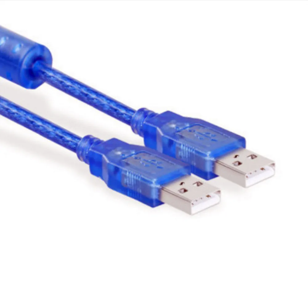 Синий USB 2 0 Тип A папа к Мужской Кабель-адаптер Высокое качество кабель-удлинитель