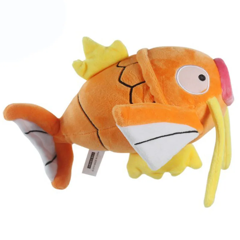 Плюшевые игрушки Magikarp из мультфильма плюшевые игрушки Аниме Мягкие игрушки 22 см Magikarp для детей подарок