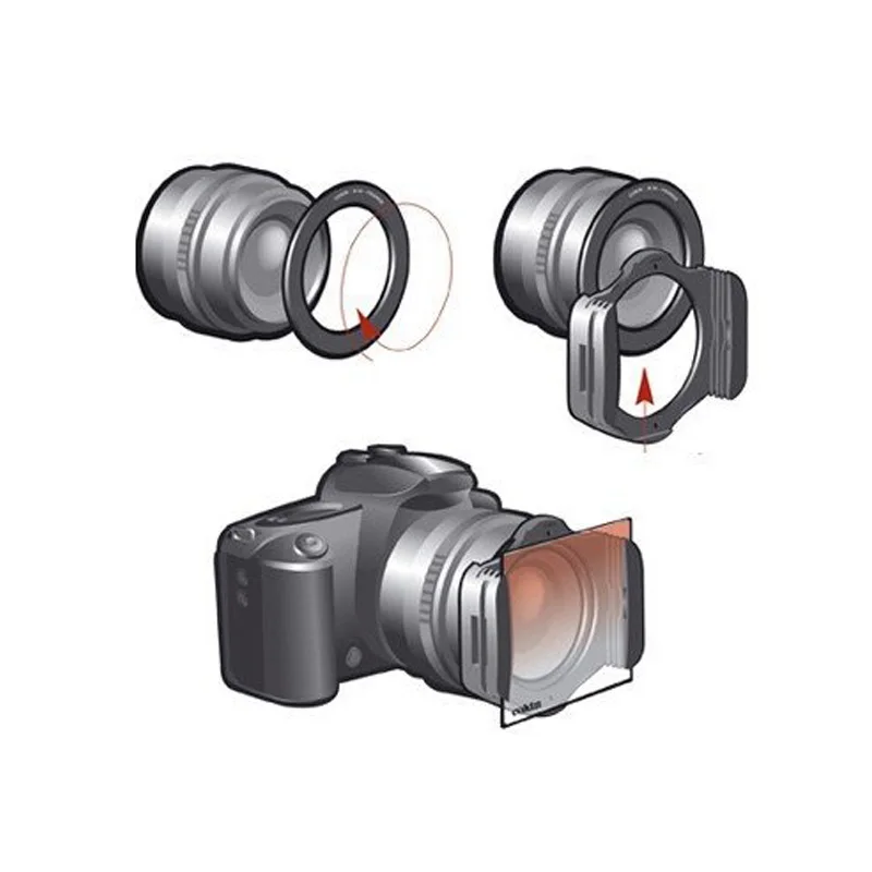 49 52 55 58 62 67 72 77 82 мм кольцевой адаптер для серии Cokin p|ring adapter|adapter ringring |