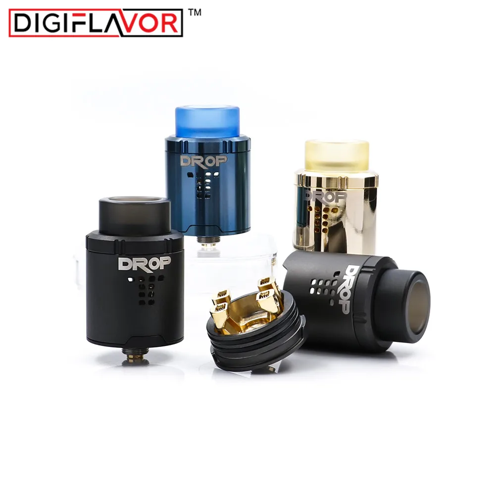 2 шт. электронная Сигарета RDA Digiflavor DROP атомайзер fit drag mod и 157w pk Mesh plus vape RDA|best rda|tank