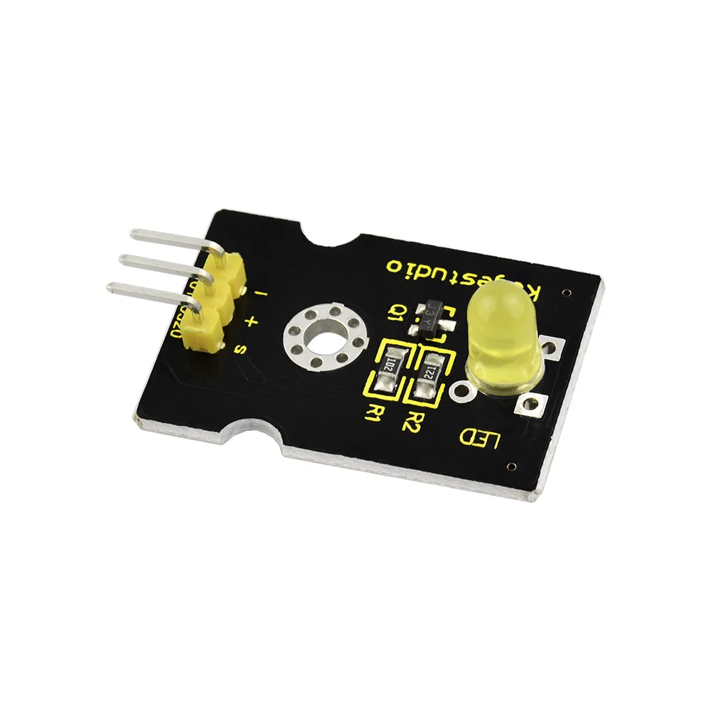 

Keyestudio Super-bright emitting color LED module for Arduino STEM (YELLOW)