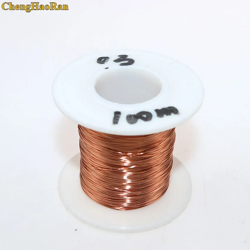 ChengHaoRan 0,3 мм* 50 м/100 м/катушка QA-1-155 полиуретановая эмалированная медная проволока эмалированная красная 0,3 мм 50 м 100 м