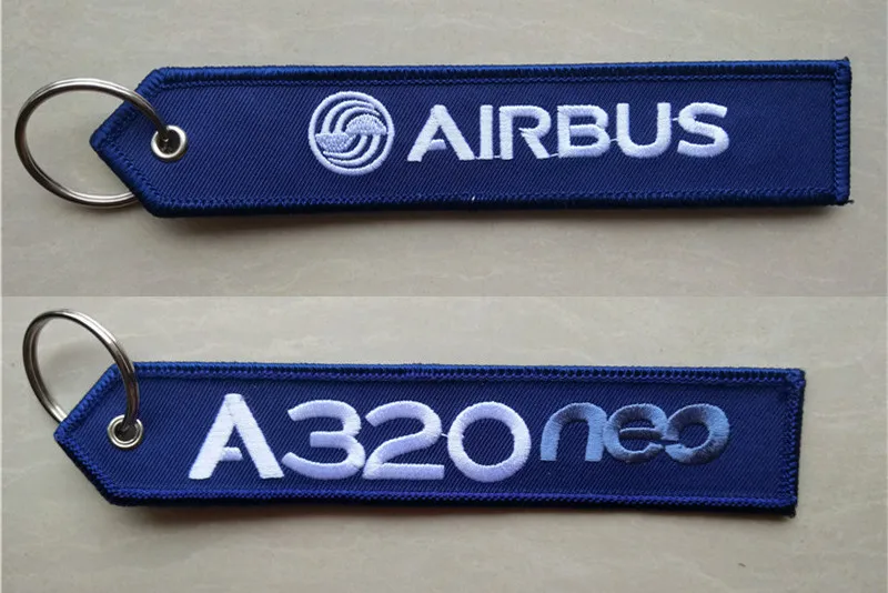 A320 Neo Airbus логотип ткань вышивка брелок вышитый | Автомобили и мотоциклы