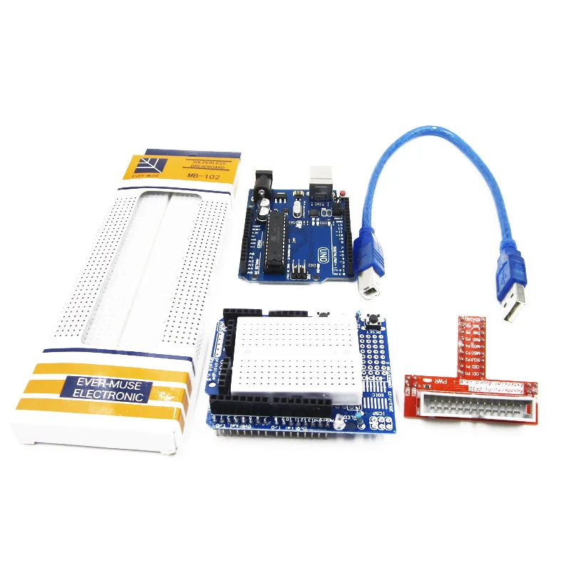 Конечный стартер комплект включающий ультразвуковой Сенсор UNO R3 LCD1602 Экран для