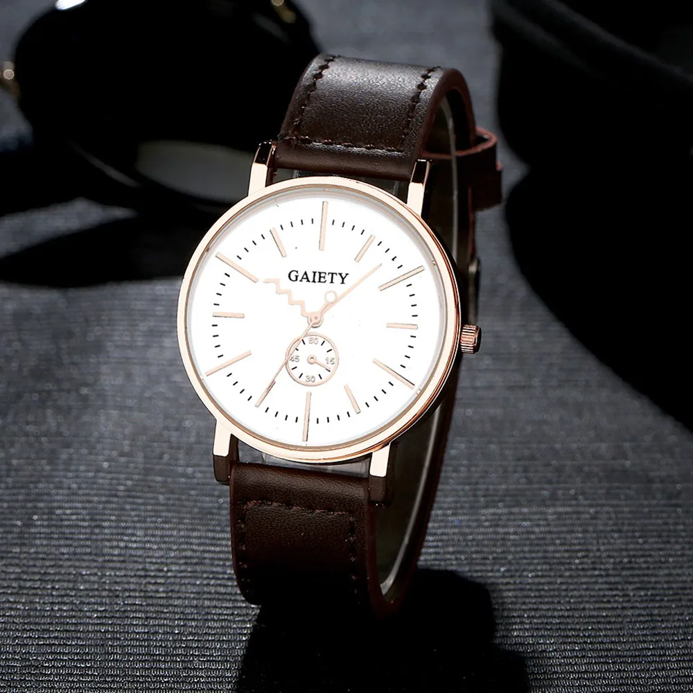 GAIETY Relogio Masculino мужские часы лучший бренд класса люкс ультра-тонкие наручные