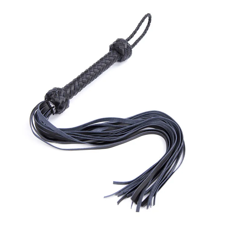БДСМ бондаж хлыст из натуральной кожи шлепки ручка Фетиш Flogger королева взрослые