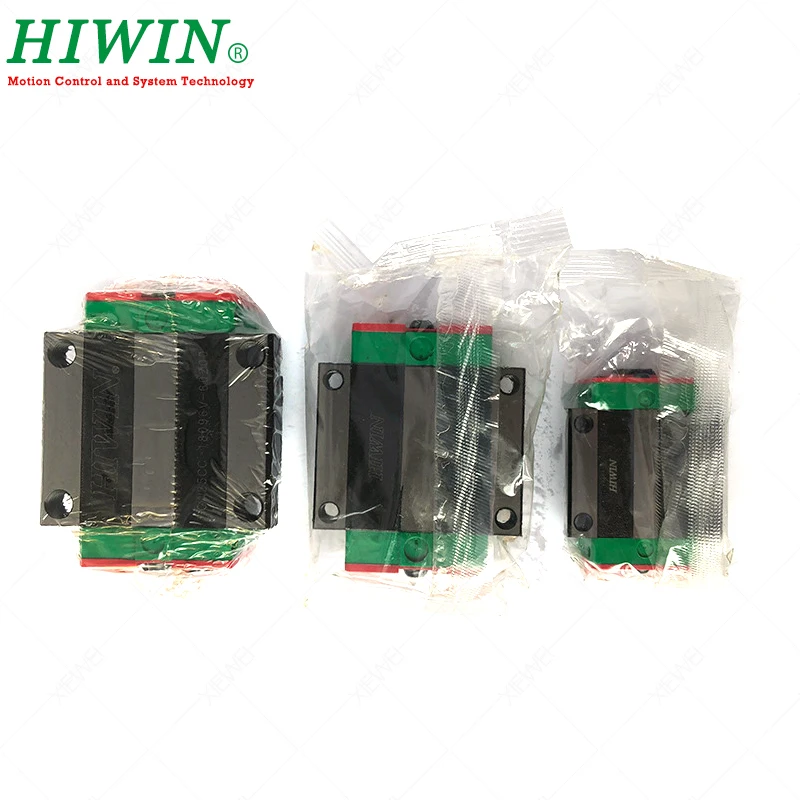 Дороге HIWIN& рельсовый ползунок блок EGH15CA EGH20CA MGN9H MGN12H HGH15CA HGH20CA HGW15CC HGW20CC линейный железнодорожные вагоны