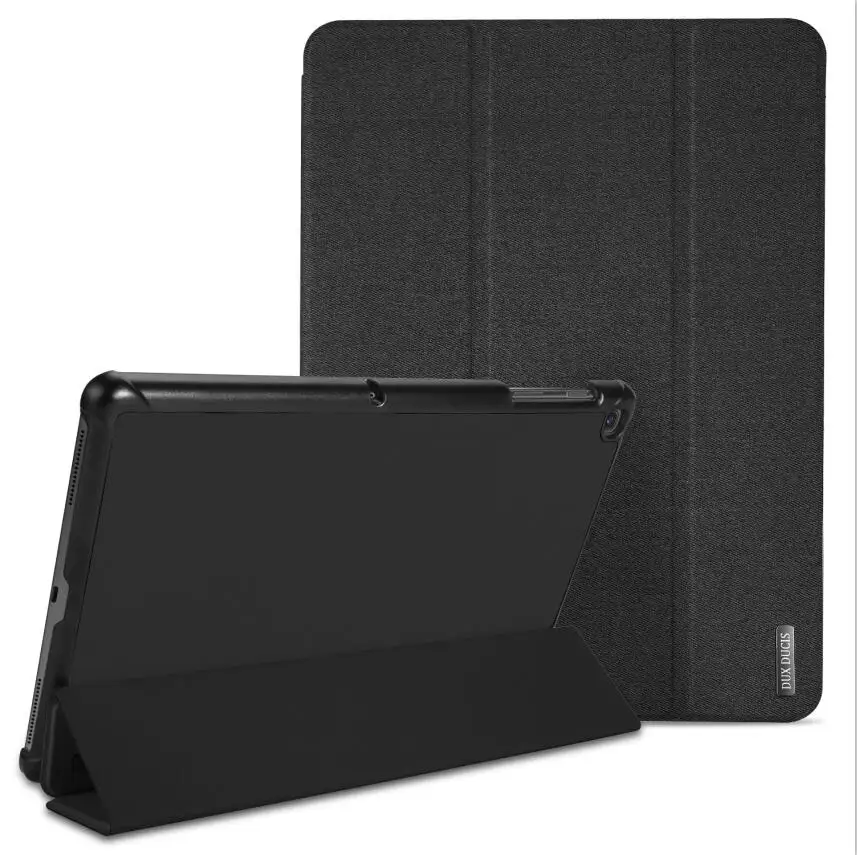 Black Чехол для samsung Galaxy Tab S5E SM-T720 SM-T725 кожаный магнитный смарт-чехол для Galaxy Tab S5E чехол Ультратонкий Автоматический Режим сна - Цвет: Black