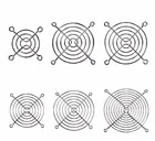 Защитная накладка для вентилятора процессора, с никелированным покрытием, 40608090120 мм, 10 шт.
