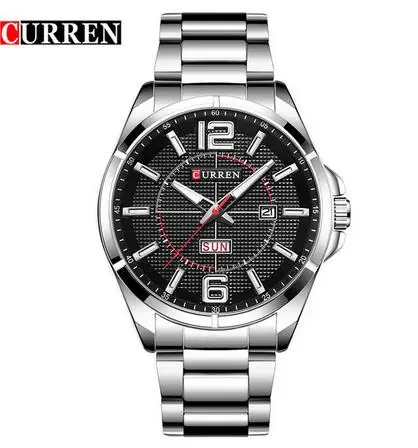 2018 Curren Men Watches Relogio Masculino Luxury military wristwatches fashion casual quartzwatch water Resistant calendar 8271 | Наручные