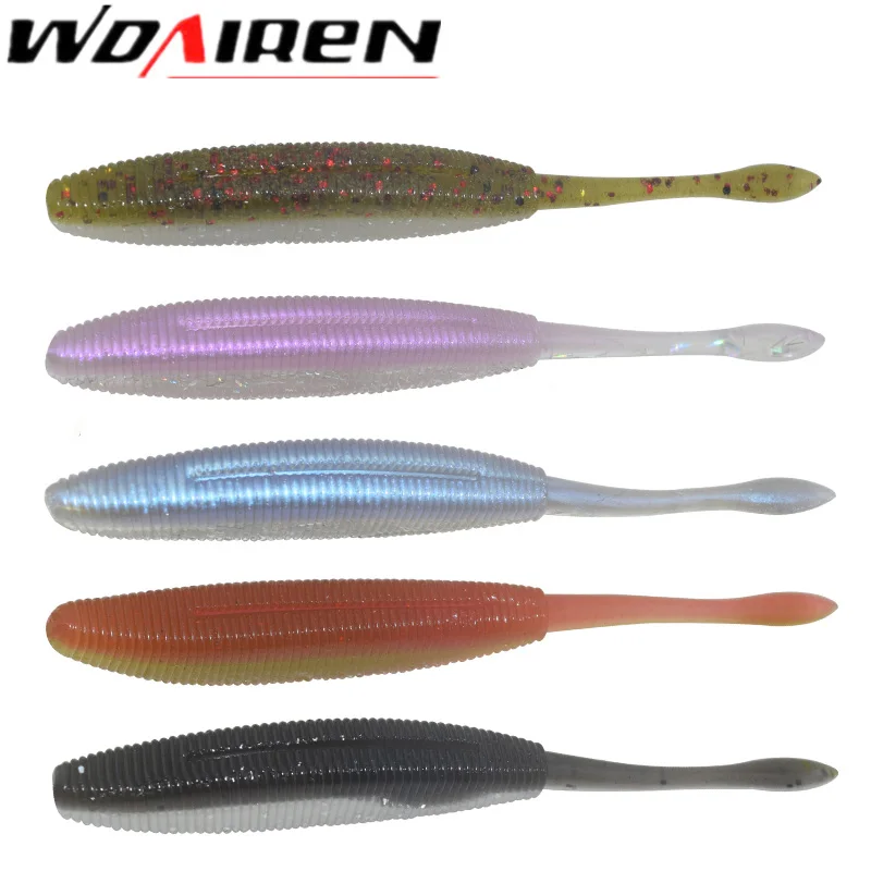 

6pcs/lot Tiddler Minnow Soft Baits 10cm 4.8g Lures for Fishing Simulation Soft Fish Carp Fishing Lure Leurre Dur Peche Pesca