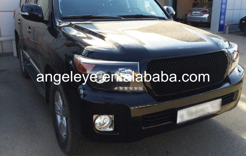 

2008-2013 Year For Land Cruiser for FJ200 LED Head Lamp Black housing