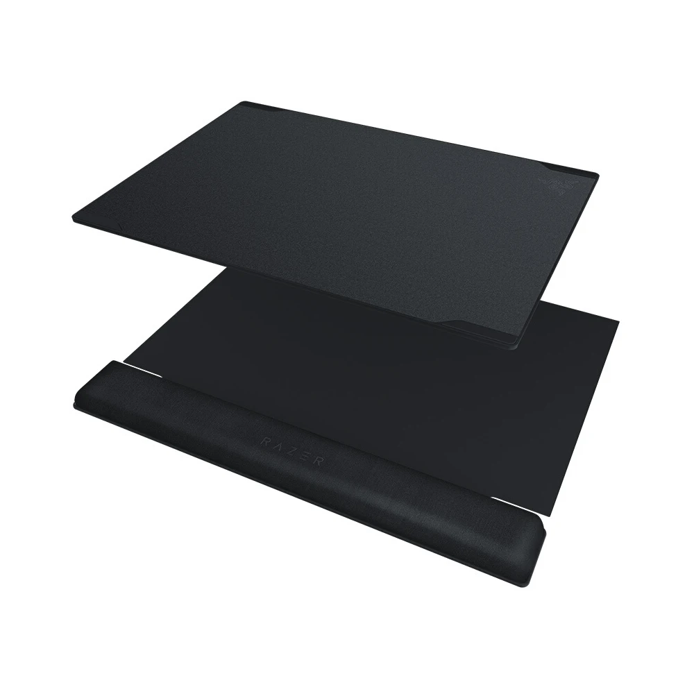 Razer Vespula V2 игровой коврик для мыши двухсторонняя поверхность оптимизированная форм-фактор Улучшенная Пена Памяти Коврик для мыши с подушкой для запястья