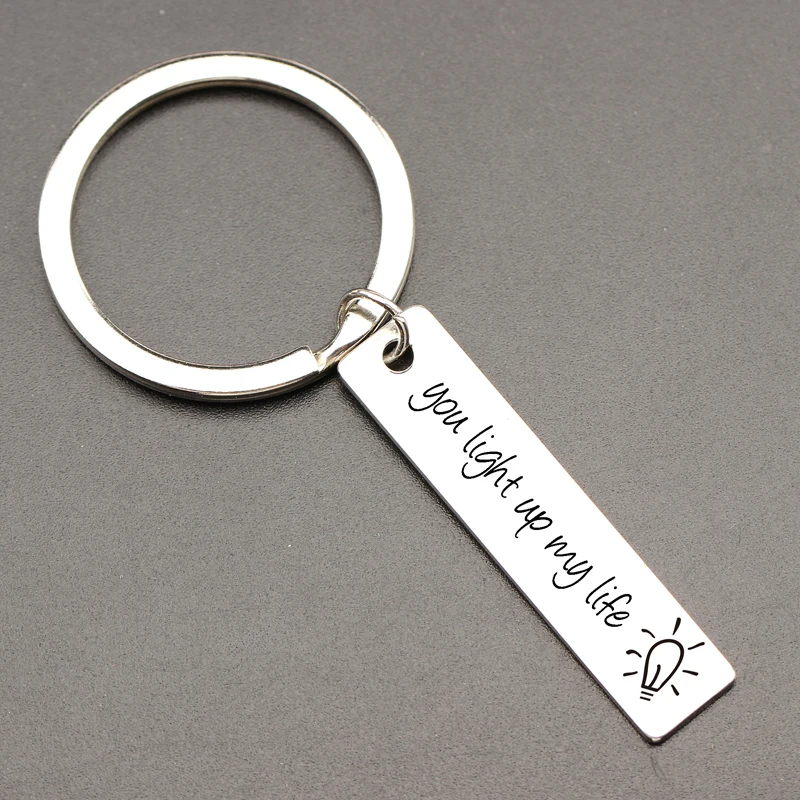 Брелоки для пар с Парнем/GirlfriendKey fob вы светильник свою жизнь брелок индивидуально
