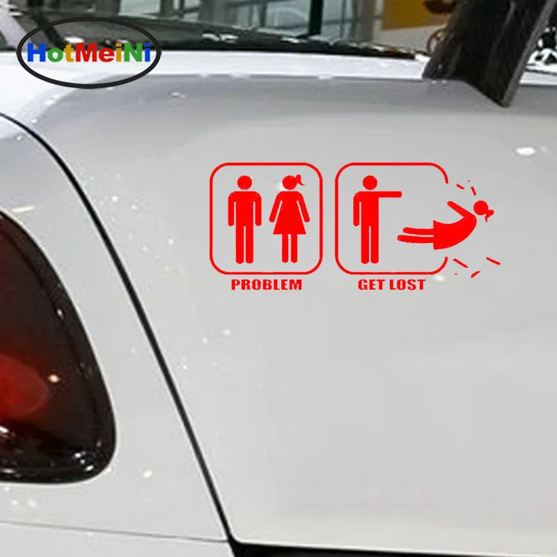 Стикер JDM от проблем HotMeiNi автомобильные Стикеры черные/серебряные аксессуары 15