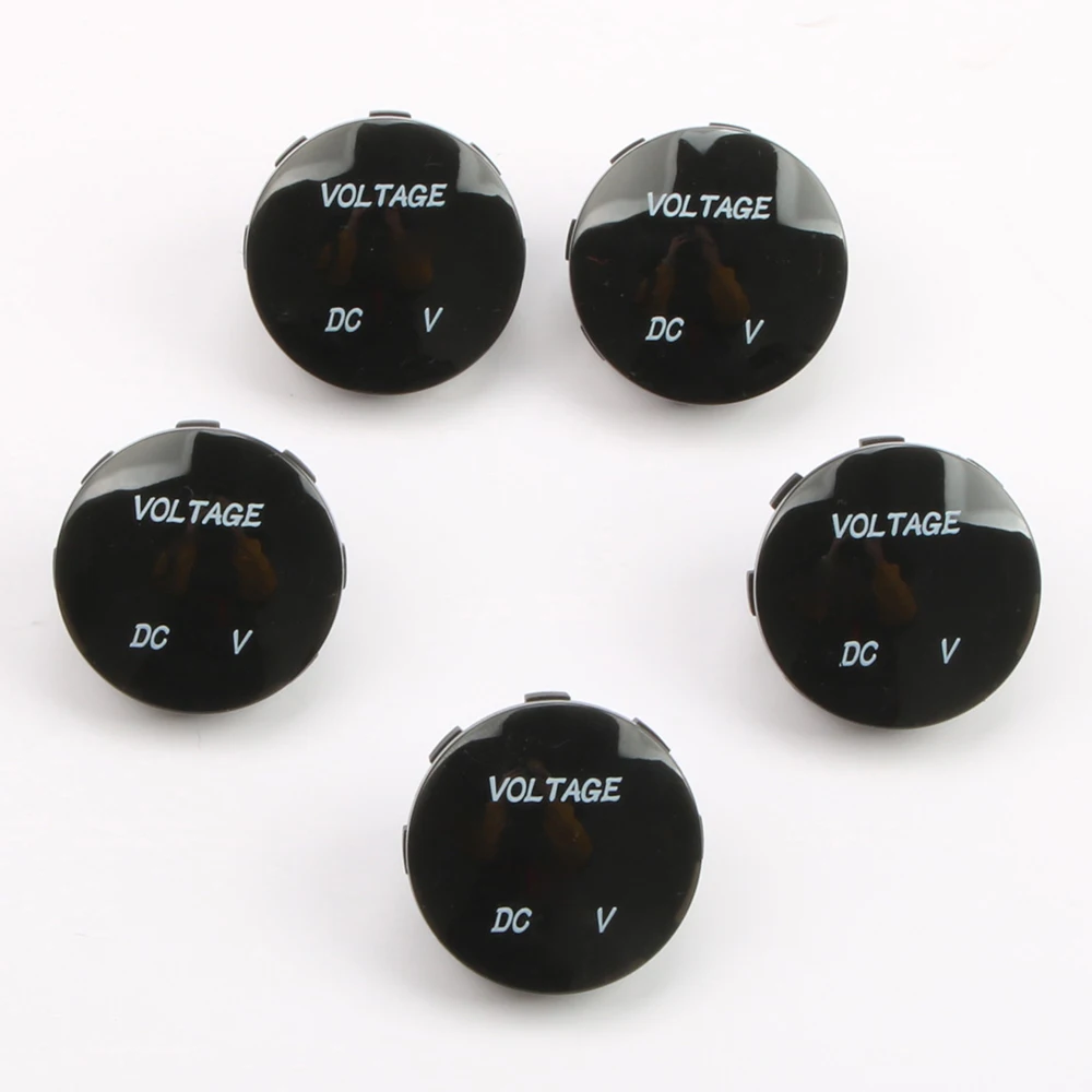12 V-24 V DC автомобиль мотоцикл светодиодный вольтметр сигнальных огней цифровой Дисплей Калибр вольт Напряжение метр индикаторная лампа тестер