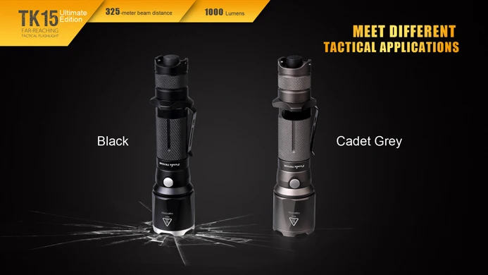 Новый светодиодный фонарик Fenix TK15UE 1000 люмен Cree XP L HI V3|Фонарики и осветительные