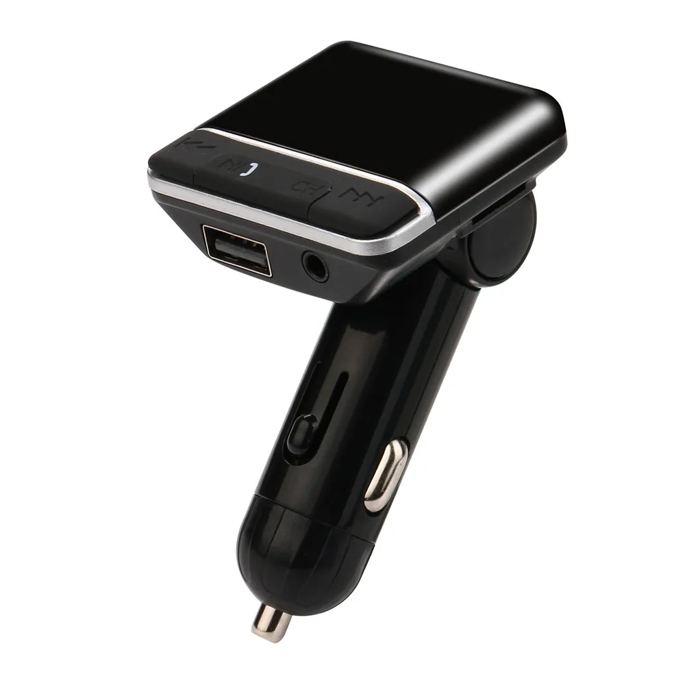 ЖК Bluetooth fm-передатчик Беспроводной MP3 TF радио адаптер USB зарядное устройство автомобильный комплект Hands Free модулированный передатчик частоты