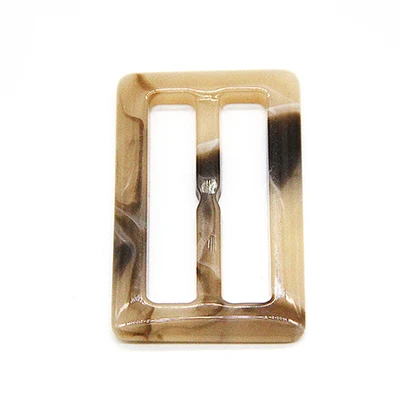 1 pack black white coffee resin belt buckle for Luggage women dress overcoat windcoat decoration garment accessories DIY - Цвет: Apricot801