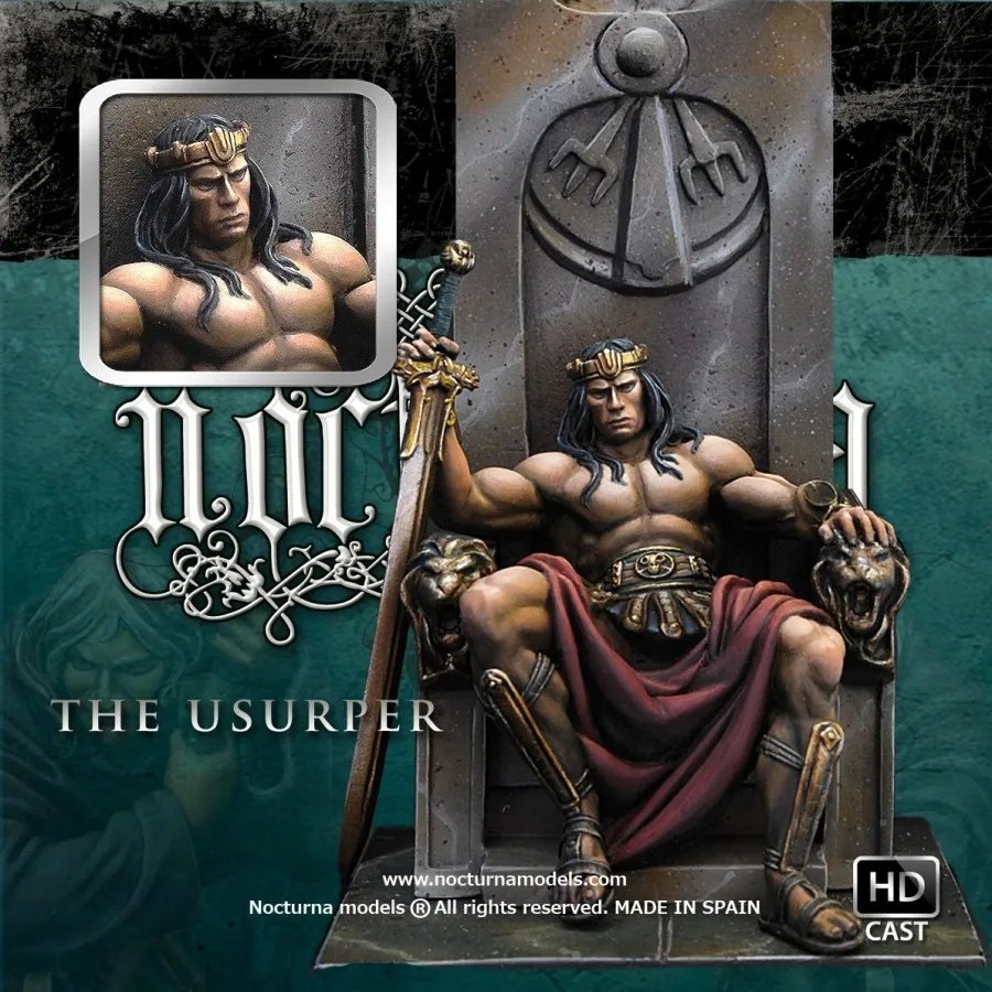[Loong Way Miniatures] Nocturna модели Usurper 54 мм миниатюрные из полимерной смолы|Аксессуары для