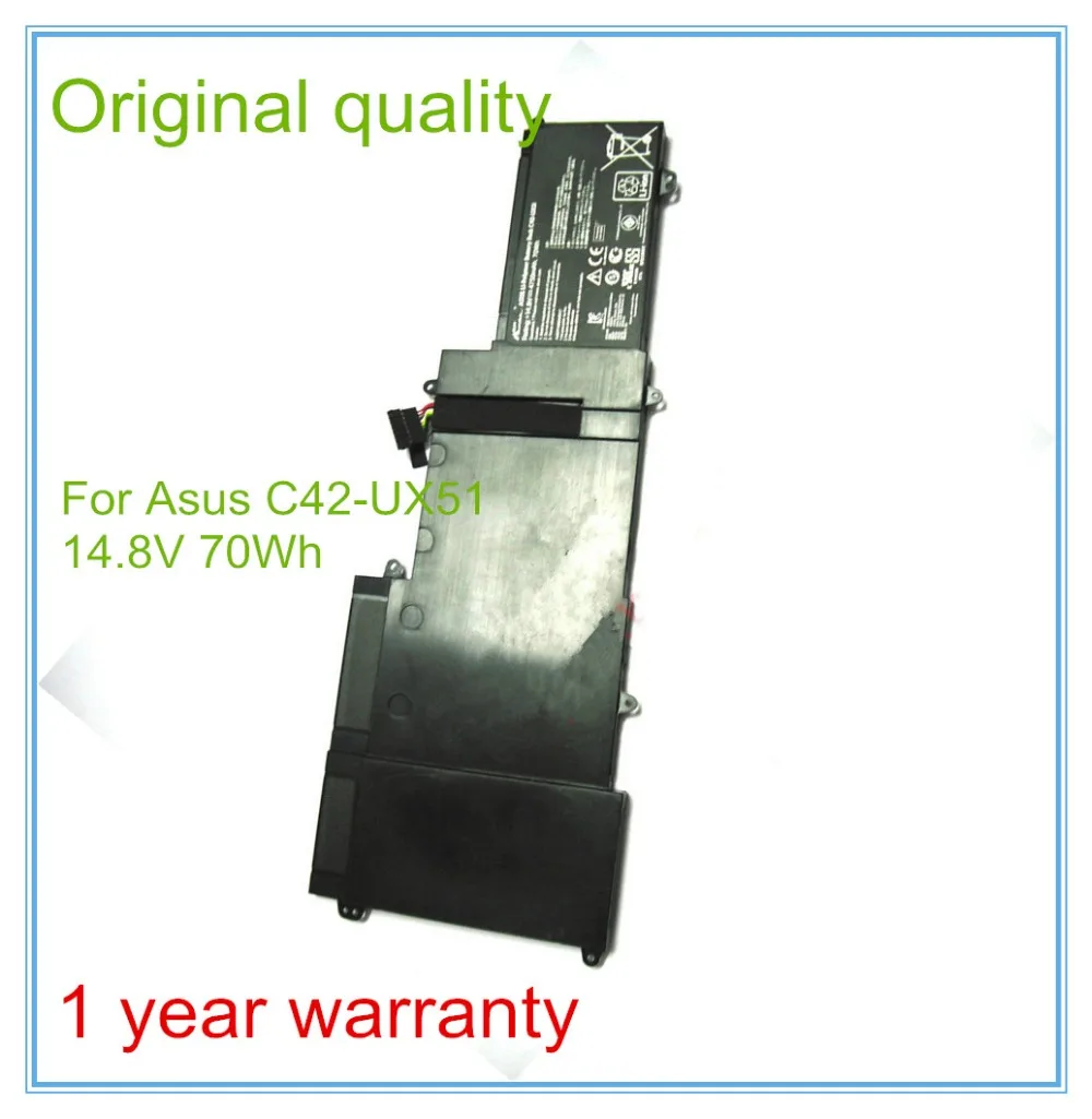 Оригинальные батареи для ноутбуков UX51 C42 14 8 V 4750mAh 70WH|original laptop battery|laptop batterybattery for |