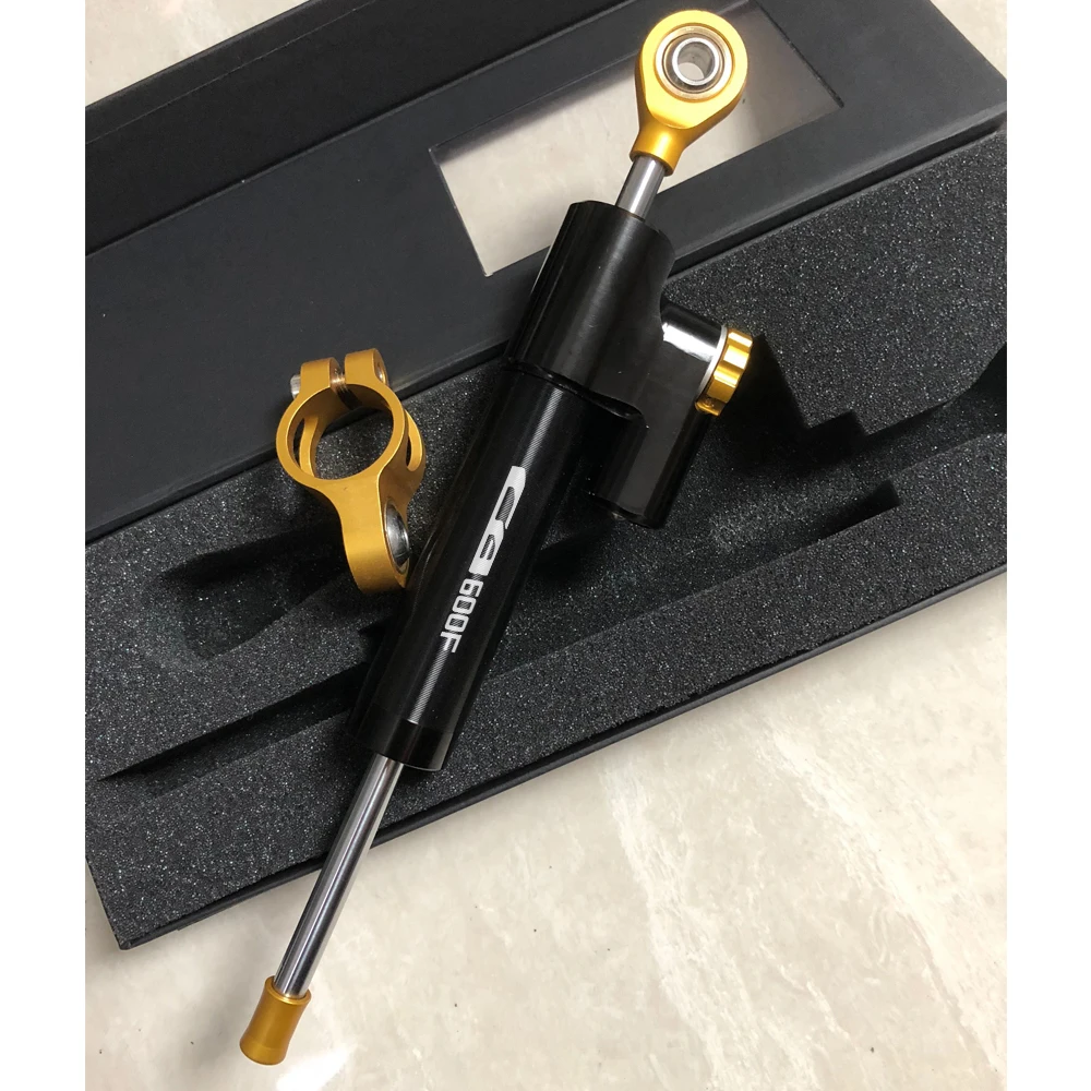 

Motorcycle Damper Steering StabilizerLinear Reversed Safety Control For HONDA Hornet 600 CB600F 1998-2014 2007 2008 2009 2010