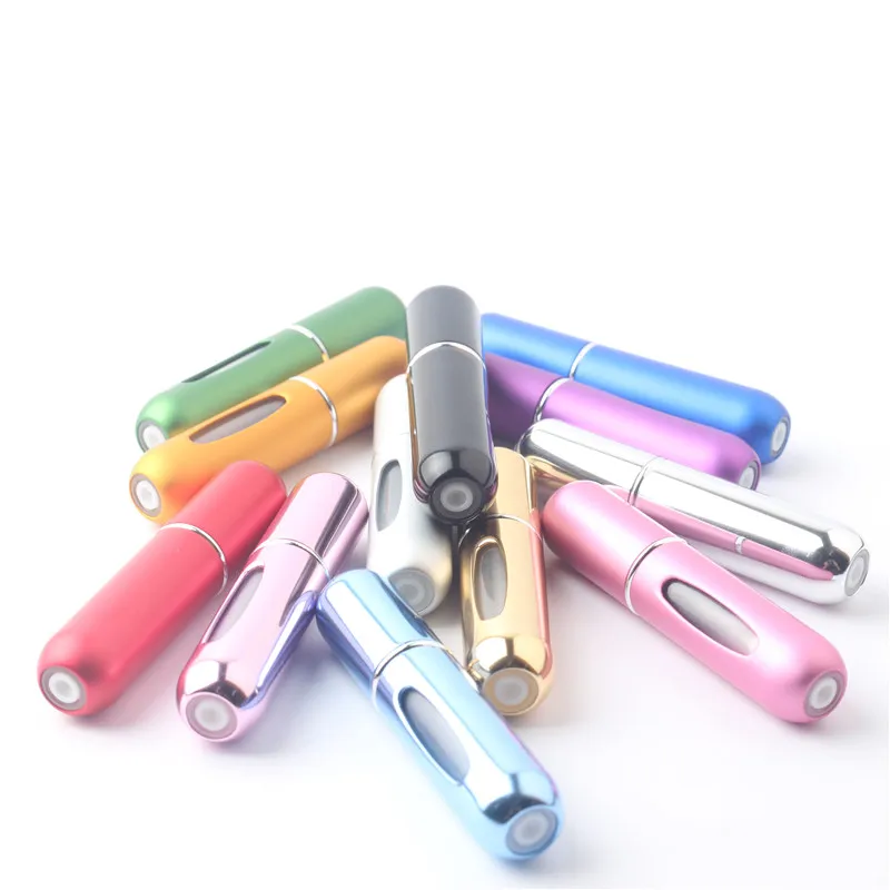 Дорожный удобный пустой мини спрей для парфюма 5 мл|cosmetic container|empty atomizermini refillable |