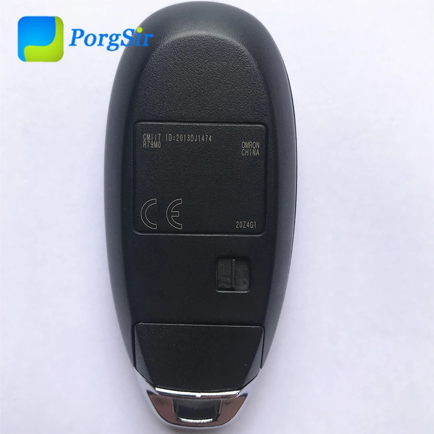3 кнопки 434 МГц Smart Keyless go близость дистанционного управления ключ для Suzuki Kizashi ID: 2013DJ1474 R79M0