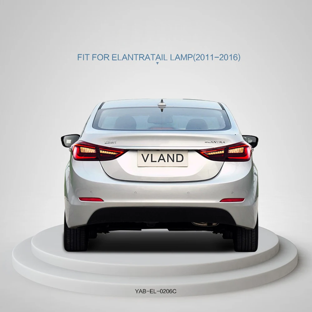 Для HYUNDAI ELANTRA AVANTE MD 2012 2013 светодиодный фонарь светильник сборки номерной знак лампа