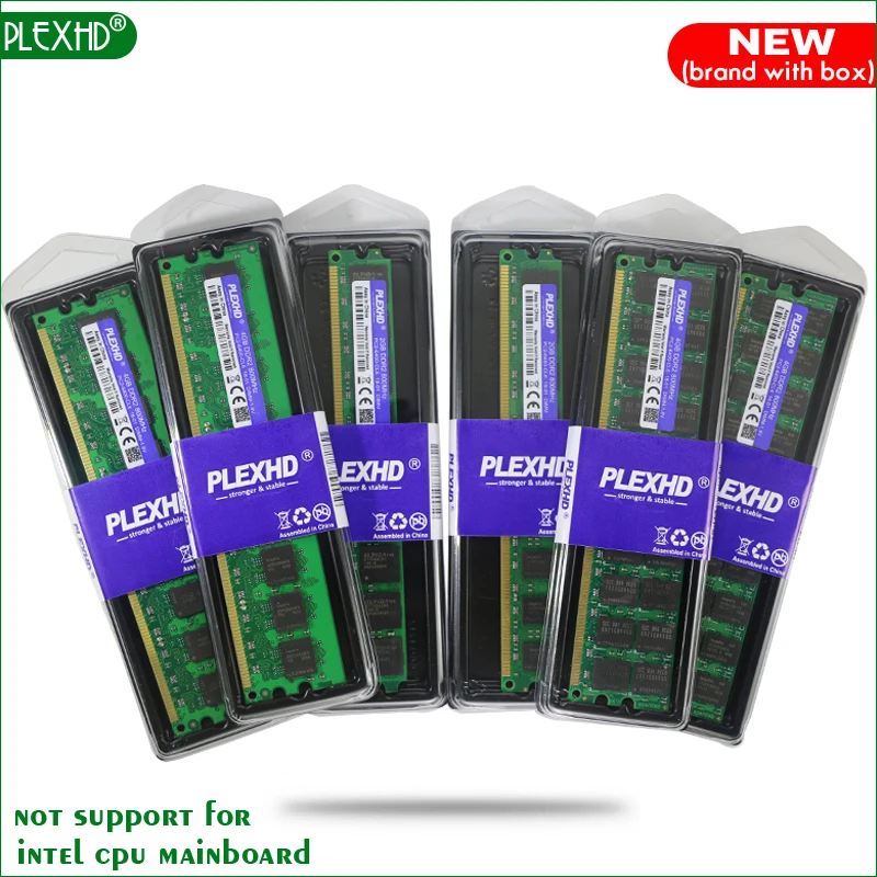 PLEXHD 16 Гб(2 шт x8гб) 16 ГБ DDR3 PC3-10600 1333 МГц PC3 10600 для настольных ПК DIMM память ram 240 контакты для системы AMD Совместимость