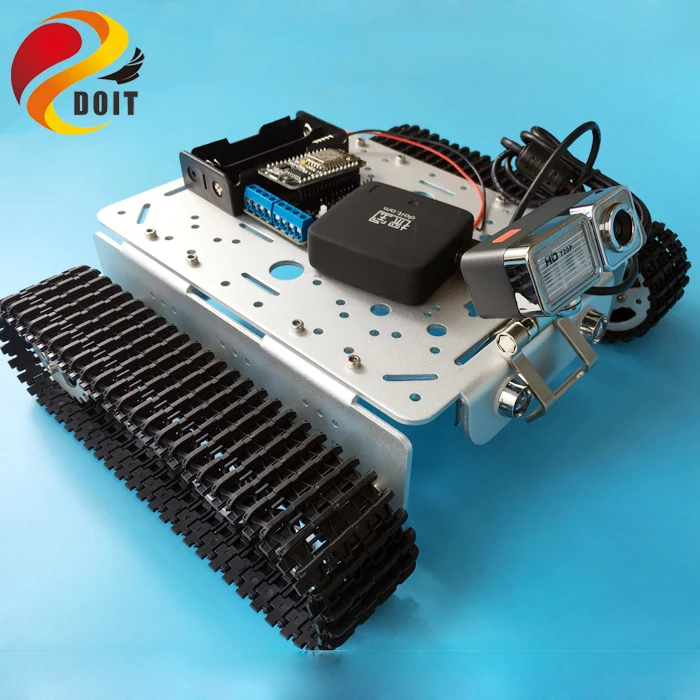T200 дистанционное управление Wi Fi видео робот танк Мобильная платформа для Arduino